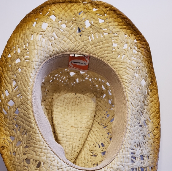 Youth Girls Straw Cowboy Hat - Picture 3 of 3